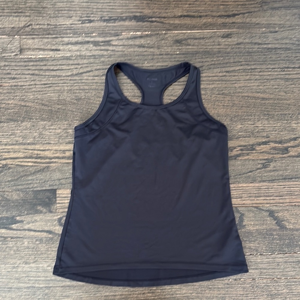 Black Racerback Tank Top